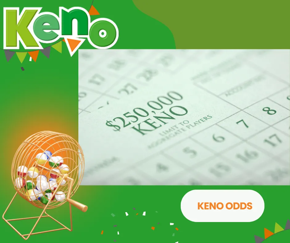 keno odds and payout